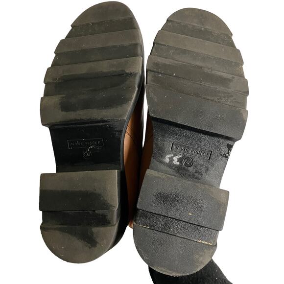 Marc Fisher Women's Wade Lug Sole Brown Chelsea Boot Size 8M - Picture 7 of 10